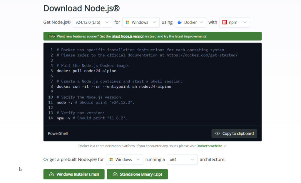 Imagen 9: descargar node